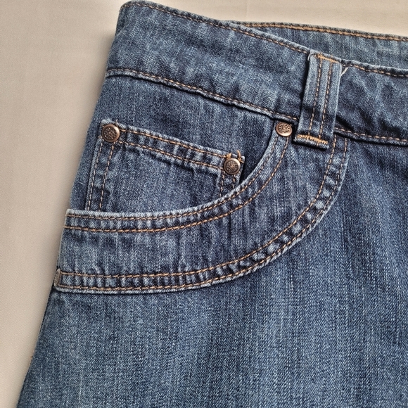 Y2K Lee Denim Embroidered Skort Women's Size 14M - Picture 4 of 9